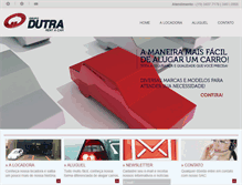 Tablet Screenshot of dutrarentacar.com.br